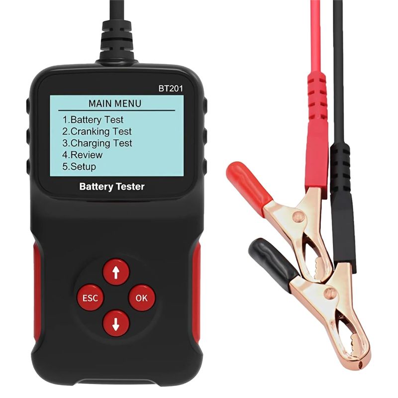 Alternator Tester Digital Diagnostic Tool - AA94-Car Battery Tester 12V Digital Automative