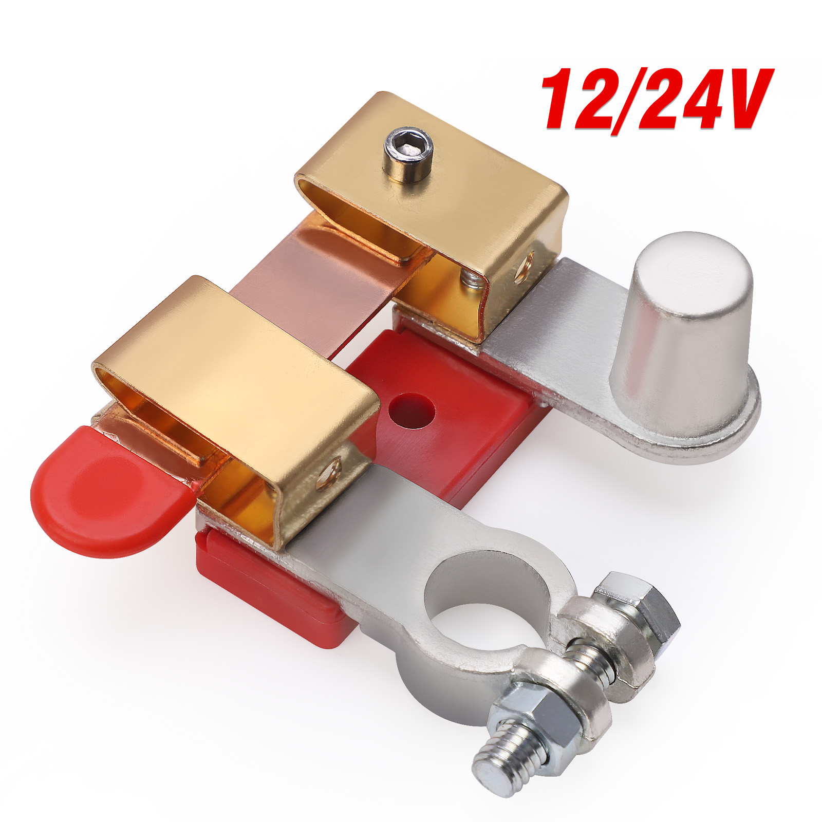 Battery Disconnect Switch Master Cut Off - 12V 24V Battery Disconnect Switch for